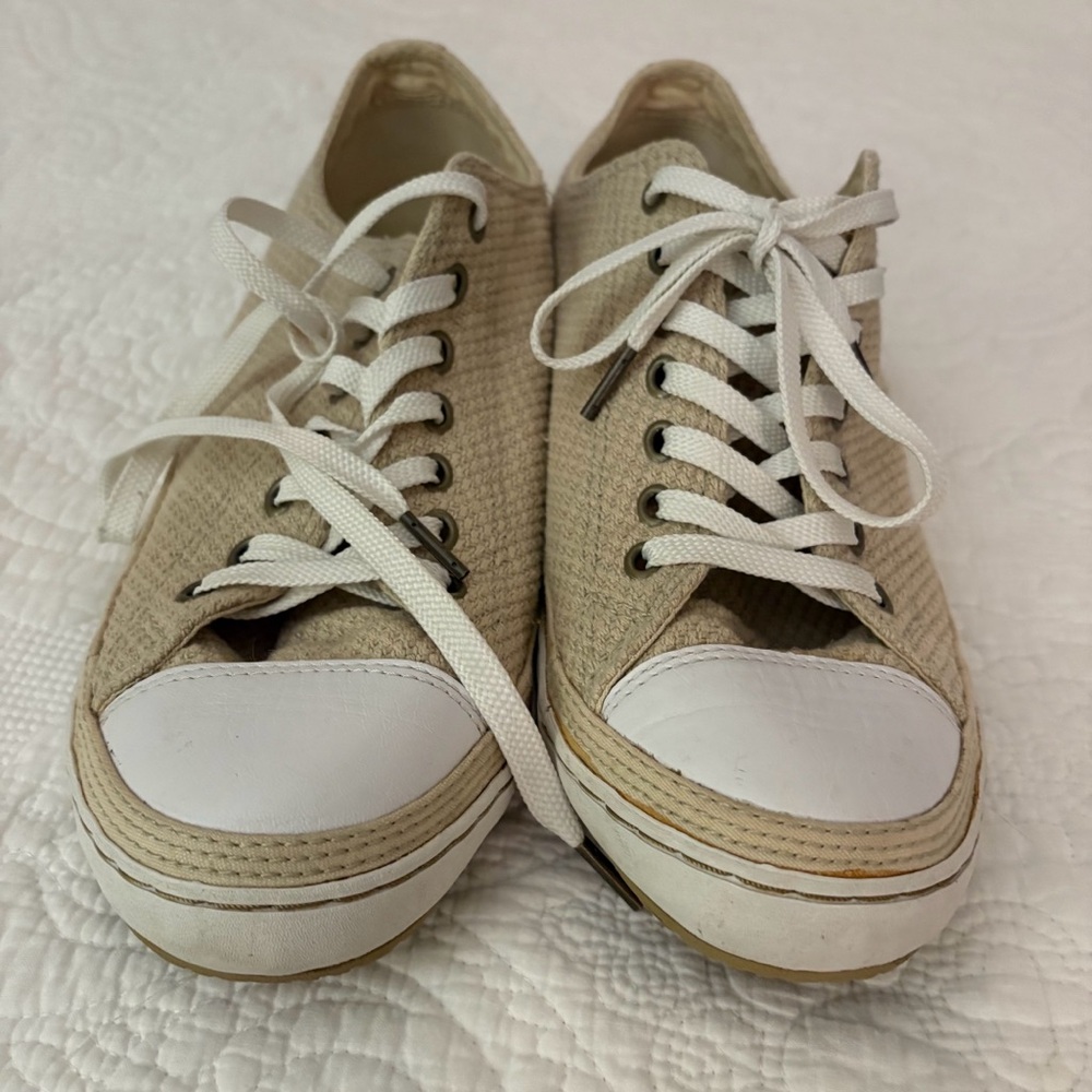 Converse All-Star Textured Neutral Sneakers - Size 10.5